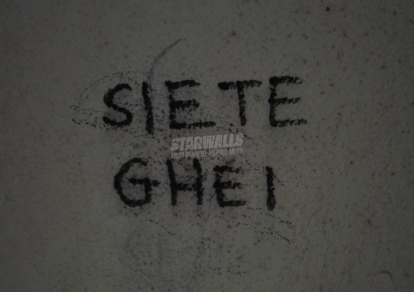 Scritte sui Muri A tutti voi