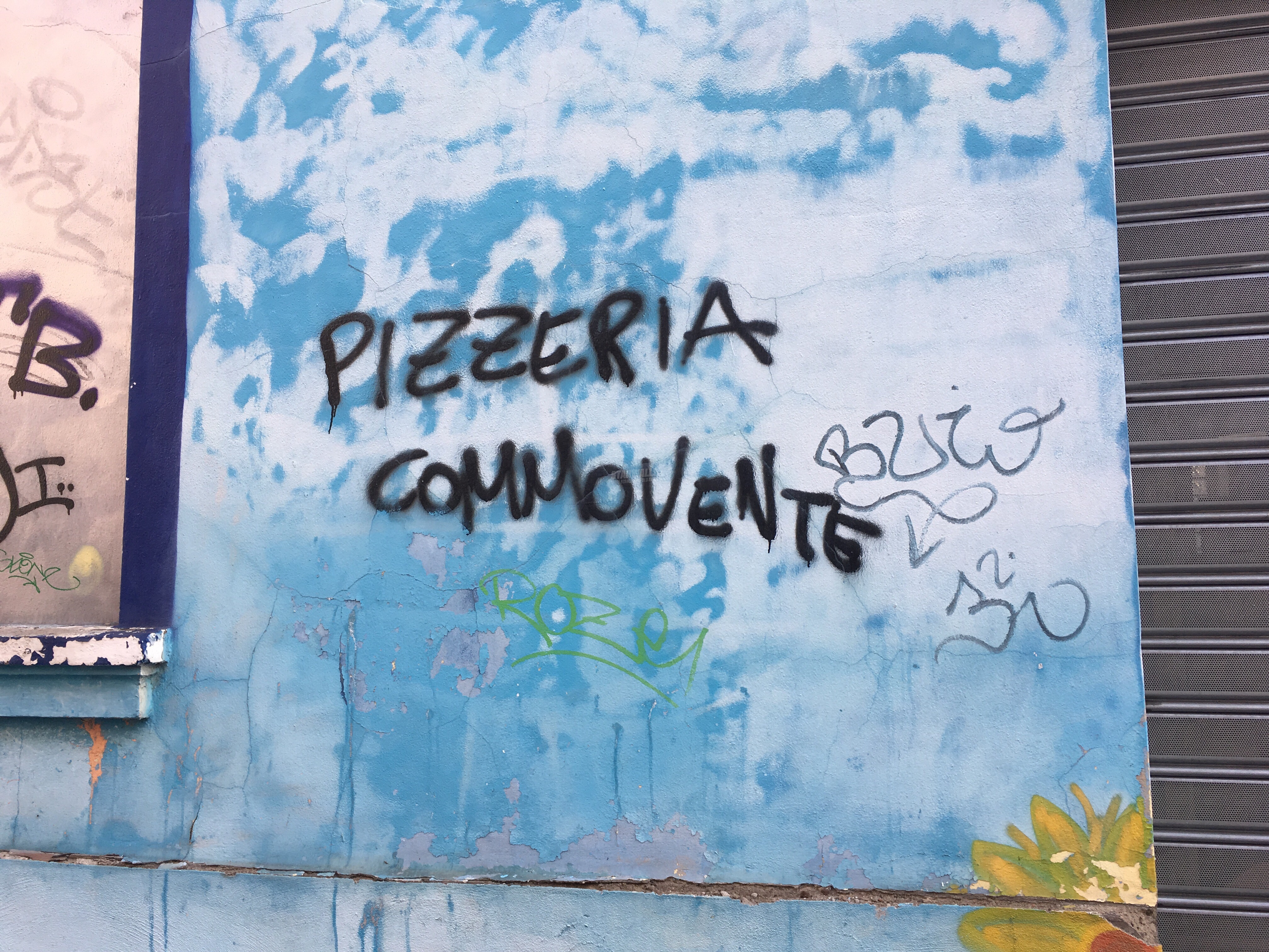 Scritte sui Muri Lievito e lacrime