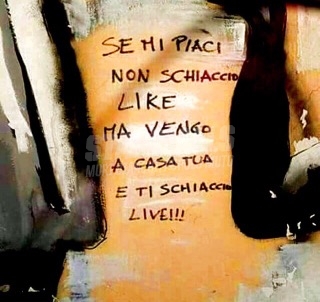 Scritte sui Muri Poesia sui muri 