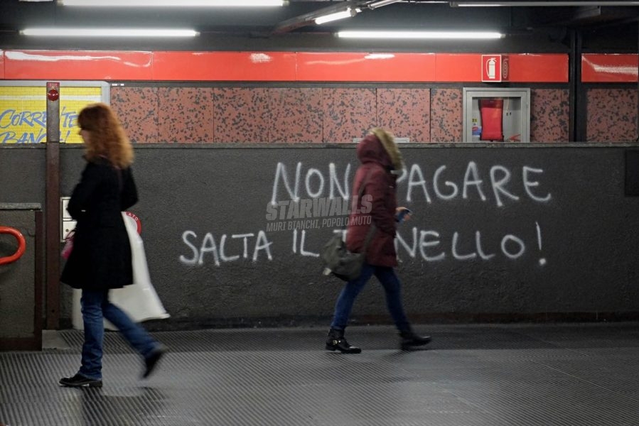 Scritte sui Muri Salta! Salta!