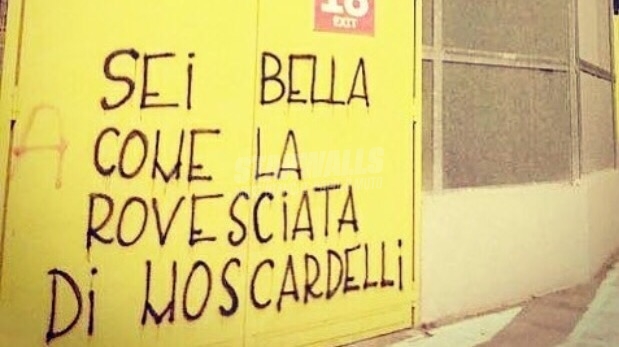 Scritte sui Muri Amore e bomberismo