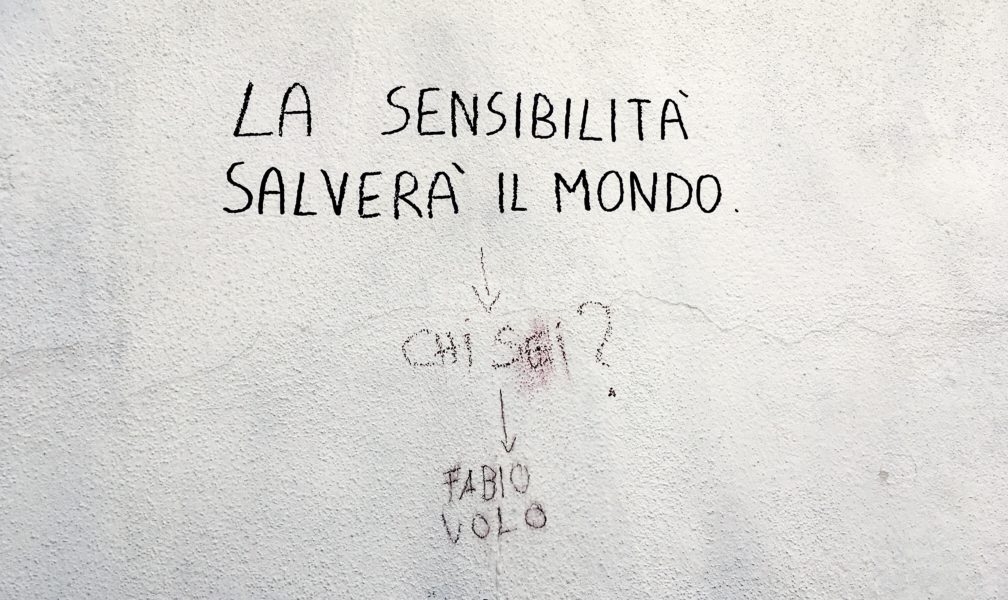 Scritte sui Muri Fabio volo dixit