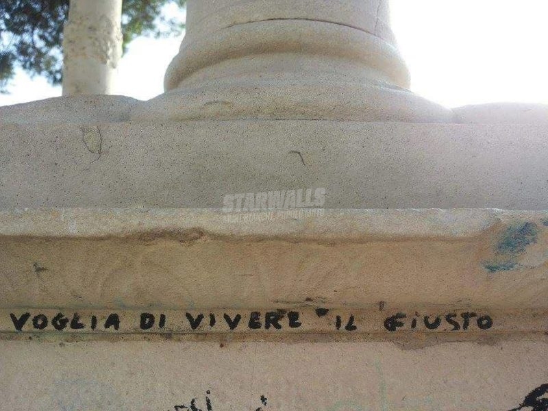 Scritte sui Muri Pretese poche