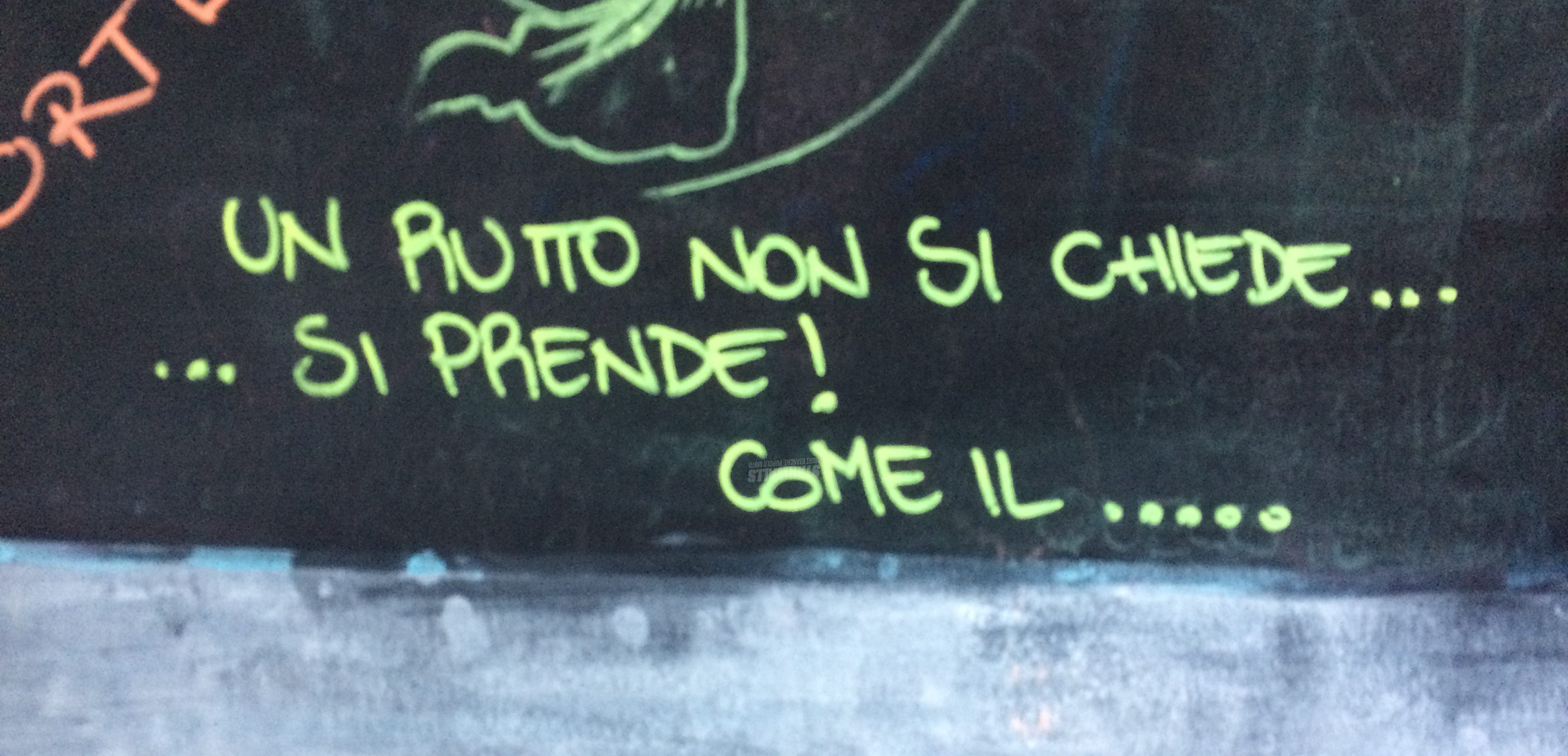 Scritte sui Muri Libertà di espressione e di digestione