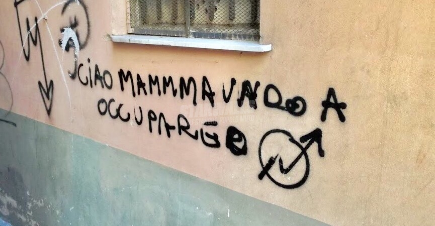 Scritte sui Muri Sono un ribelle mamma!