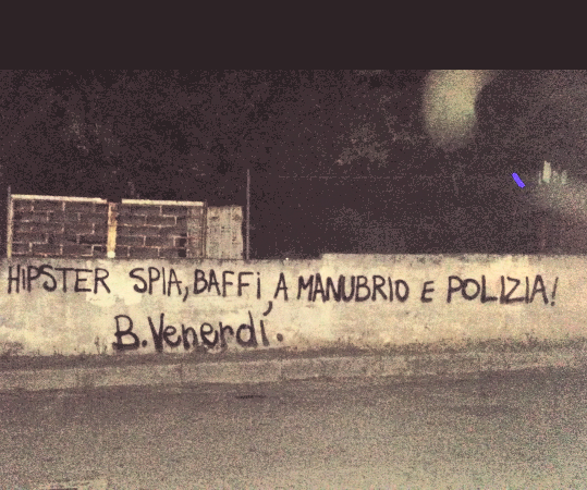 Scritte sui Muri Odio Indie