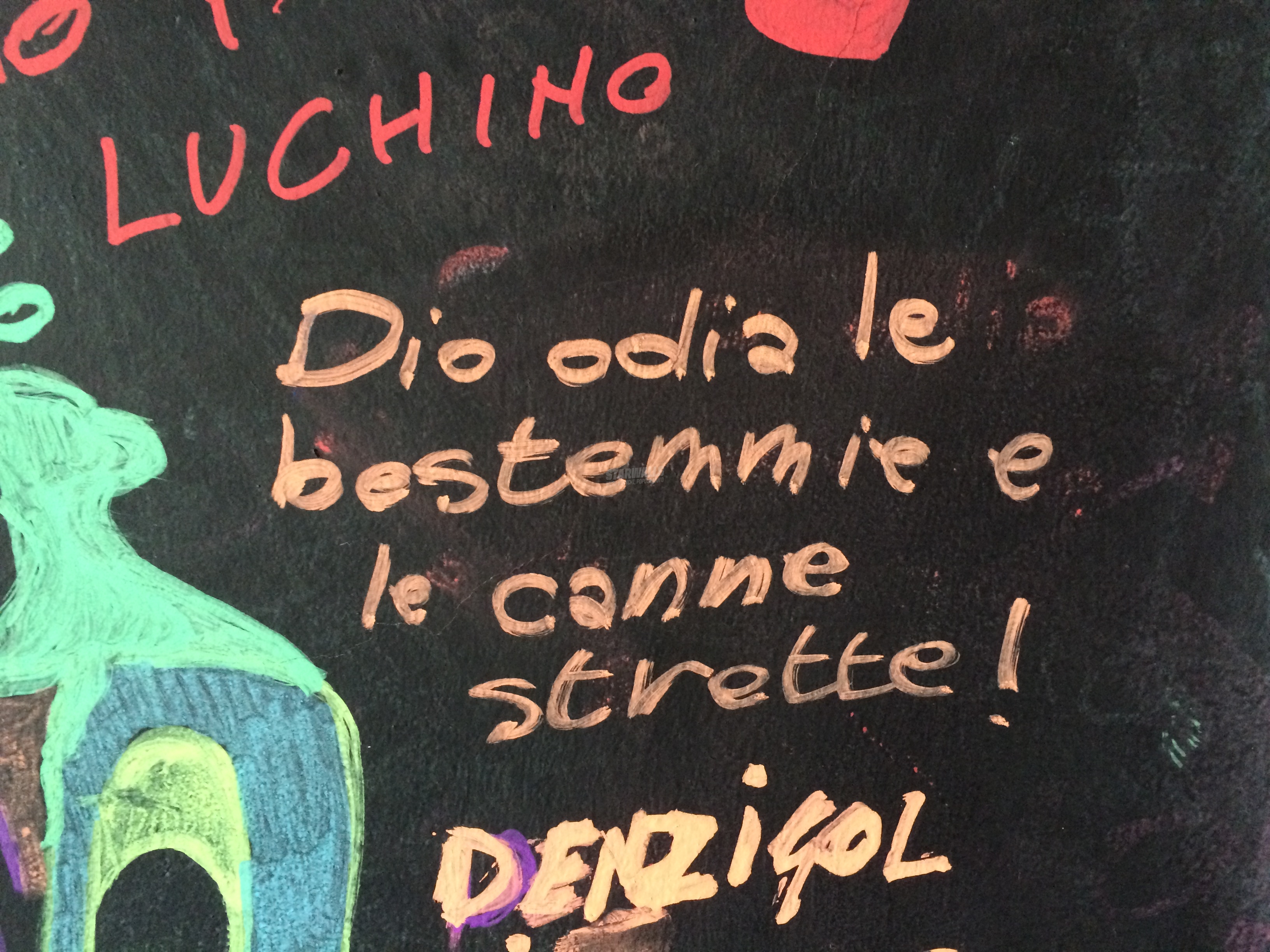 Scritte sui Muri Sacramentare e rollare