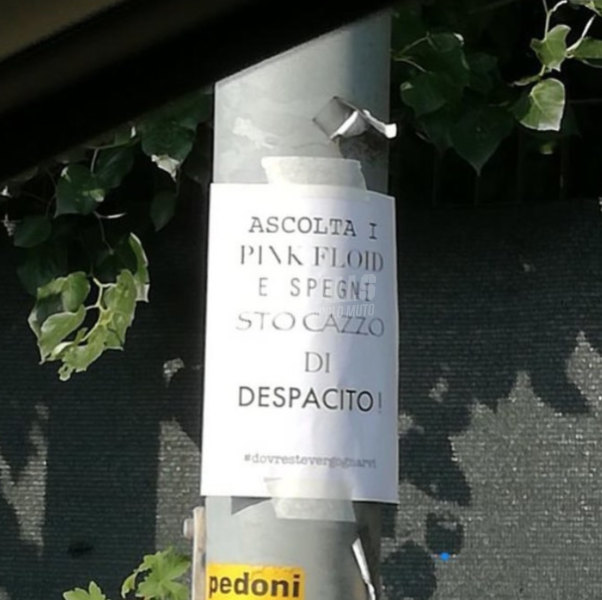 Scritte sui Muri musica e non merda