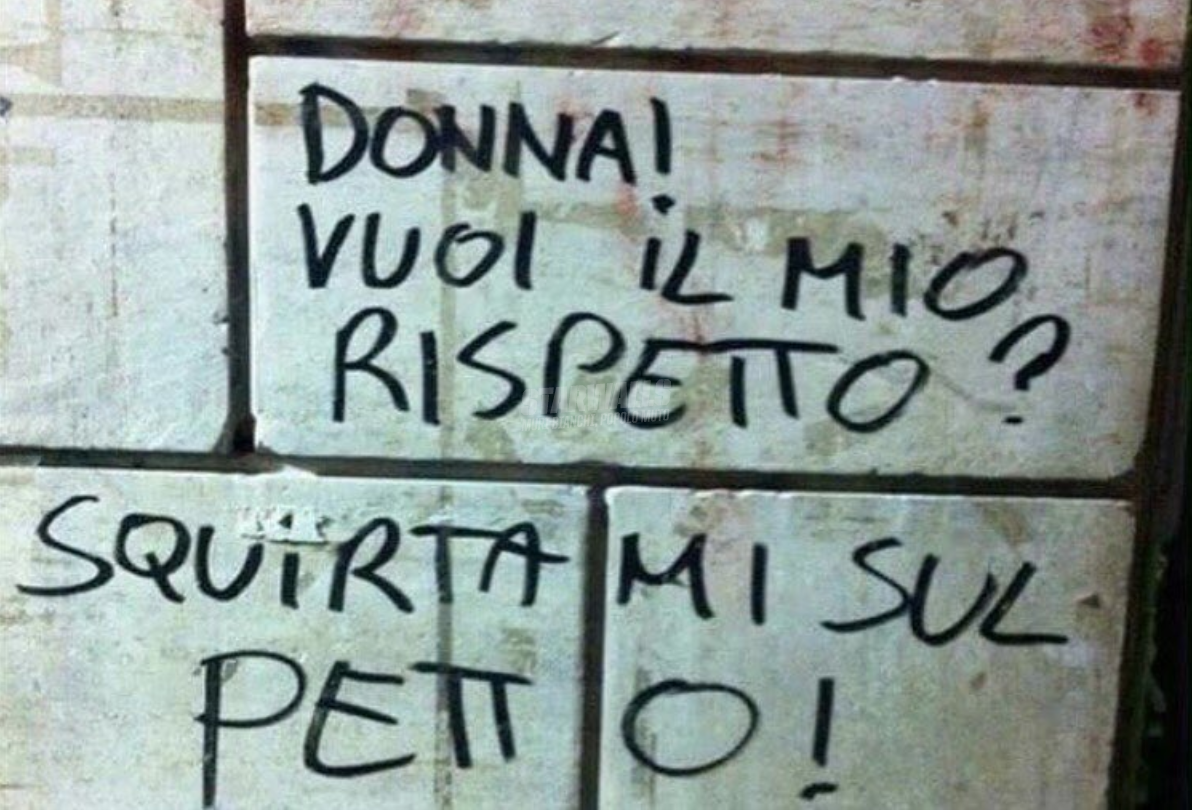 Scritte sui Muri prendere di petto la questione