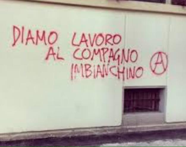 Scritte sui Muri Lotta imbianchina