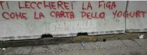 Scritte sui Muri Fai l'amore con il sapore