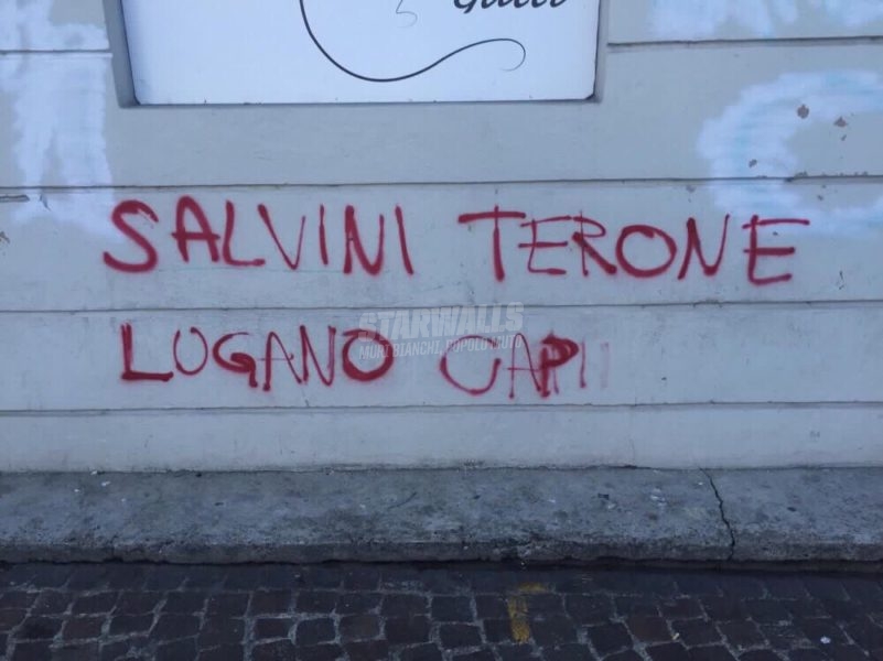 Scritte sui Muri Lugano caput mundi