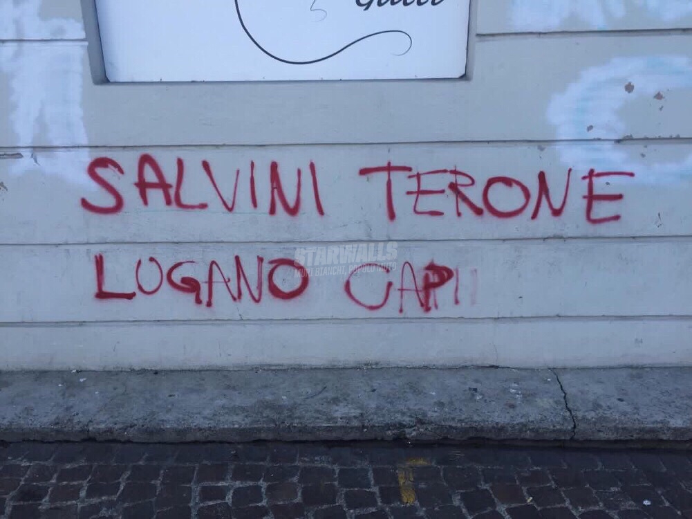 Scritte sui Muri Lugano caput mundi