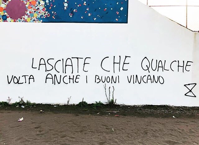 Scritte sui Muri Buoni e vincenti