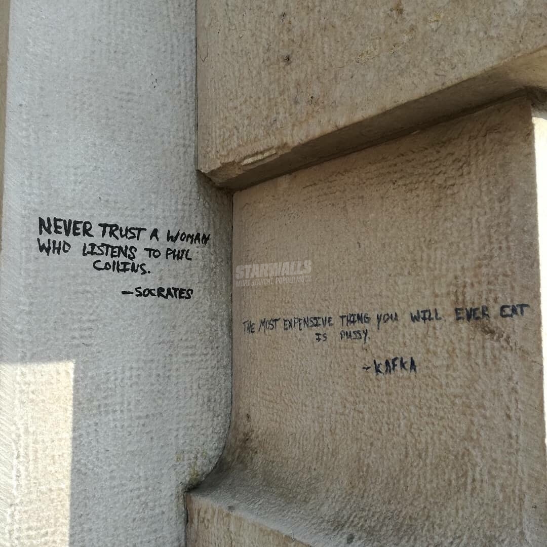 Scritte sui Muri Filosofia spiccia