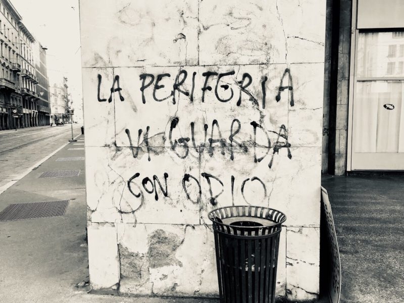 Scritte sui Muri Ricchi merde