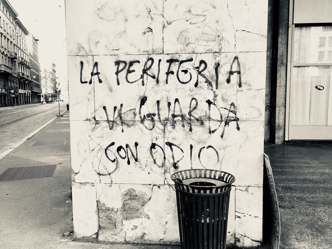 Scritte sui Muri Ricchi merde